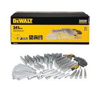 Set di bussole Dewalt da 341 pezzi da 1/4, 3/8 e 1/2 DWMT45341-1