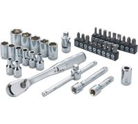 Set di bussole DeWalt da 37 pezzi con cricchetto da 1/4" DWMT19238-1