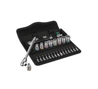 Set di bussole e inserti per avvitare 1/4" WERA 8100 SA 11 Zyklop Metal Imp 1/4" (28 pezzi)