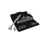 Wera Set di chiavi a bussola Zyklop Metal 8100 SC attacco quadro 1/2 pollice 28 pezzi