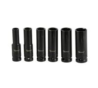 Set di bussole lunghe a impatto da 1/2" 10-21 mm 6 pezzi (20)