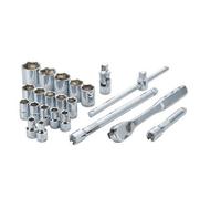 Set di bussole metriche DeWalt 1/2 Boxal Drive 22 PZ DWMT19241