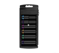 Set di bussole pneumatiche compatte da 30,5 cm, include 6 strumenti essenziali per le attività di manutenzione dell'auto