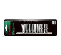 Set di bussole TOPTUL 1/4 12kant 3/16 7/32 1/4 9/32 5/16 11/32 3/8 7/16 pollici
