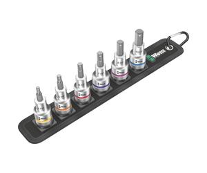 Set Di Bussole Wera 05003996001 C 2 Zyklop In-Hex-Plus Con HF, 1/2" Drive