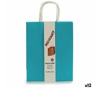 Set di Buste Pincello Azzurro 11 x 36 x 21 cm Carta 2 Pezzi [12 Unità]