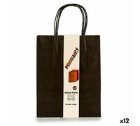 Set di Buste Pincello Nero 11 x 36 x 21 cm Carta [12 Unità]