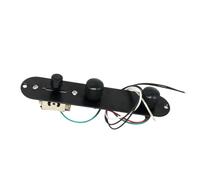 Set Di Cablaggi Per Chitarra Chitarra Elettrica A 3 Vie Con Piastra Di Controllo Precablata Cablaggio Interruttore Manopole(Black)