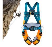 Set di cablaggio di arrampicata - Cintura di arrampicata sugli alberi, attrezzatura di moderazione multi -punto | IMBARE DI SICUREZZA DI LAVORO, SUPPORTO DEL BODY DETABILITÀ, PER LA ROCKERS A