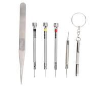 Set di cacciavite di riparazione di orologi GRCFUMO 6pcs, set di cacciavite mini, kit micro accurato professionale per occhiali da lavoro per gioielli elettronica