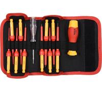 SET DI CACCIAVITE ISOLATO + PUNTE 12 PEZZI VDE / YT-28290 / YATO