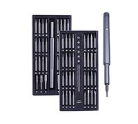 Set di cacciaviti 63 in 1 vite di precisione Torx bit magnetic Hex Hex Phillips Bits Mobile Telefono Mobile Laptop Strumenti di riparazione Kit 3 colori Per il fai da te e la riparazione dei cavi(Whit