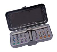 Set di cacciaviti a cricchetto 24 in 1 preciso Bit Ratchetingwith manico staccabile riparazione del computer portatile