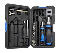 Set di cacciaviti a cricchetto, 69 in 1, cacciavite a cricchetto, punte di precisione professionali per macchinari industriali, elettroidraulici, officine