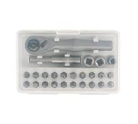 Set di cacciaviti a cricchetto con testa multipla, set di cacciaviti a cricchetto di precisione - Set di cacciaviti a testa flessibile 25 in 1 - Cacciavite a cricchetto Strumento di avvitamento