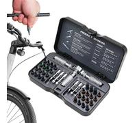 Set di cacciaviti a cricchetto, kit di punte per cacciavite, per riparazione, multifunzione, 40 in 1, set di cacciaviti magnetici a cricchetto per elettronica, lavorazione del legno, idraulici