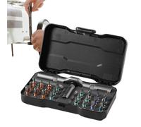 Set di cacciaviti a cricchetto portatile, set di cacciaviti magnetici, set di attrezzi compatto con impugnatura a T e punte per elettronica e manutenzione