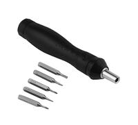 Set di cacciaviti a cricchetto Rotazione in acciaio resistente Strumento semplice da usare per spazi ristretti Piccolo cacciavite a cricchetto per riparazione di precisione