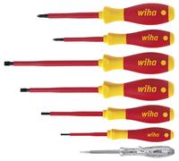 Set Di Cacciaviti A Fenditura E Phillips VDE Isolati SoftFinish, 7 Pezzi - 00834
