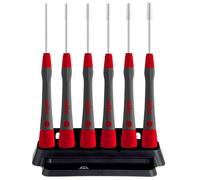 Wiha Juego de destornilladores de precisión PicoFinish® Llaves de vaso hexagonal, de 7 unid., incl. soporte (42994)