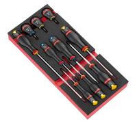 Set Di Cacciaviti A Stella Facom Protwist 10U Per Moto Ricambi