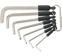 Set Di Cacciaviti Angolari HAZET Interni Esagonali Profilo 7 Pezzi 2100A/7R