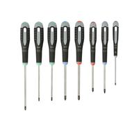 Set Di Cacciaviti Bahco ERGO 8 Pezzi Manici Comfort Set Misto BE-9872