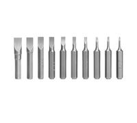Set di cacciaviti da 100 pezzi, 51 in uno, strumento smontaggio, set completo precisione a forma croce, esagonali, multifunzionali, a fiore prugna Precisione Pratica(One word SL2.5)