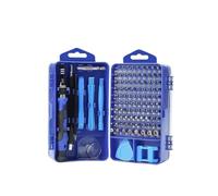 Set di cacciaviti di precisione 115 in 1 per elettronica, PC, laptop, telefono, MacBook, kit di strumenti professionali per ogni attività (blu)