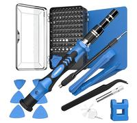 Set di cacciaviti di precisione 122 in 1 con punte magnetiche, mini set di cacciaviti per riparazione di cellulare, PC, laptop, iPhone, PS5, orologi, regalo per fai da te