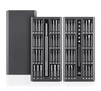 Set di cacciaviti di precisione 63 in 1 con punte magnetiche Phillips e a torcia for kit di utensili manuali for riparazioni professionali domestiche(63 in 1)