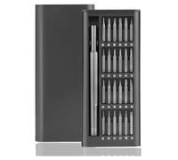 Set di cacciaviti di precisione 63 in 1 con punte magnetiche Phillips e a torcia for kit di utensili manuali for riparazioni professionali domestiche(25 in 1)