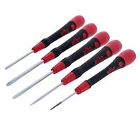 Set di cacciaviti di precisione a taglio e a croce, 5 pezzi