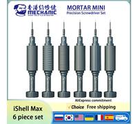 Set di cacciaviti di precisione iShell MECCANICO 6 in 1 per iPhone Samsung Huawei OPPO VIVO ecc. Strumenti di riparazione per telefoni cellulari