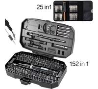 Set di cacciaviti di precisione, Kit di attrezzi per Laptop, Kit di riparazione di cacciaviti per Computer professionale 152/25 in 1 cacciavite Torx T5 T6