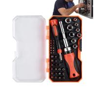 Set di cacciaviti di precisione multifunzione di precisione | Set di cacciaviti multiuso a cricchetto per riparazione di assemblaggio di mobili automobilistici per la casa e il garage