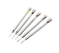 Set di cacciaviti di precisione piccoli per elettronica in acciaio al carbonio, kit di strumenti per la rimozione delle maglie degli orologi, riparazione di gioielli, elettronica (0,8 mm)