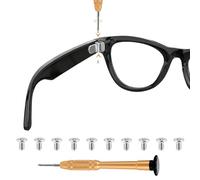 Set di cacciaviti e 10 viti per occhiali Ray-Ban Meta Wayfarer/Skyler/Headliner Gen 2 e Oakley Meta HSTN, accessori per la riparazione di occhiali da sole intelligenti