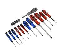 Set di cacciaviti e punte con impugnatura morbida, 23 pezzi