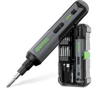 Set di cacciaviti elettrici a batteria, 3,7 V, 2000 mAh, funzione di rilascio rapido, con set di punte da 16 pezzi e cavo USB-C