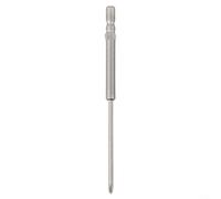 Set di cacciaviti elettrici a croce con gambo rotondo da 4 mm per l'uso su cacciavite elettrico 800 e vari trapani elettrici (4 x 80 x 2.0PH0)