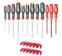 Set Di Cacciaviti FACOM PROTWIST® E 2 Supporti Gratis 12 Pezzi AT.J12R1PB