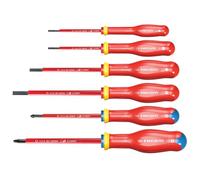 Set Di Cacciaviti Facom Protwist VDE 6 Pezzi Slottato E Pozidriv FCMATDVEJ6PB