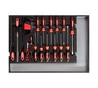 Set Di Cacciaviti GEDORE Profi Schaumstoff 26 Pezzi 410 Mm