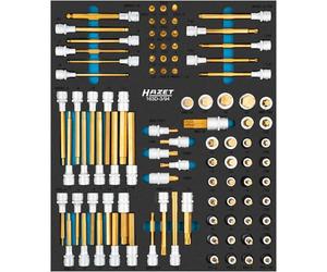 Set di cacciaviti HAZET 163D-3/94, 94 pezzi, esagono incassato, TORX, Phillips, XZN e molti altri".