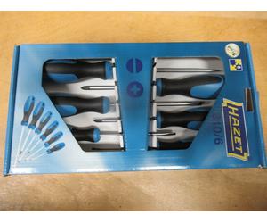 Set Di Cacciaviti Hazet 810/6 - A Taglio E Phillips, 6 Pezzi