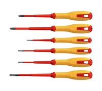 Set Di Cacciaviti Hultafors VDE Pozidriv E A Fessura, 6 Pezzi HUL444465