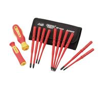 Set Di Cacciaviti Intercambiabili Slimline VDE Draper XP1000 12 Pezzi 70867