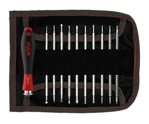 Set Di Cacciaviti Intercambiabili SoftFinish® Wiha SYSTEM 4, 12 Pezzi WHA27820