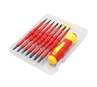Set Di Cacciaviti Isolati Da 8 Pezzi Utensili Elettrici Magnetici A Doppia Testa CRV Con Intaglio Phillips Torx Triangolo Herramientas Ideale L'uso Quotidiano Nell'Industria Leggera